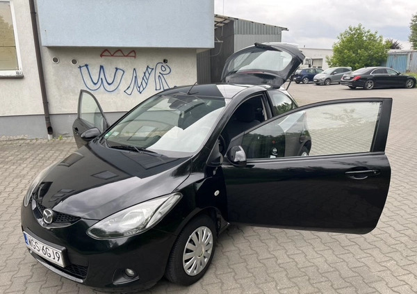 Mazda 2 cena 13500 przebieg: 184000, rok produkcji 2008 z Płock małe 191